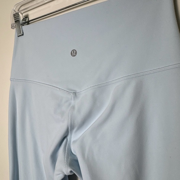 Lululemon Women’s 8 Powder Blue Align Pants 27” Butter Soft Hidden Pocket - Picture 6 of 9